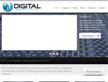 Tablet Screenshot of dsrecordings.com